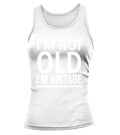 Old vintage birthday Tank top Woman