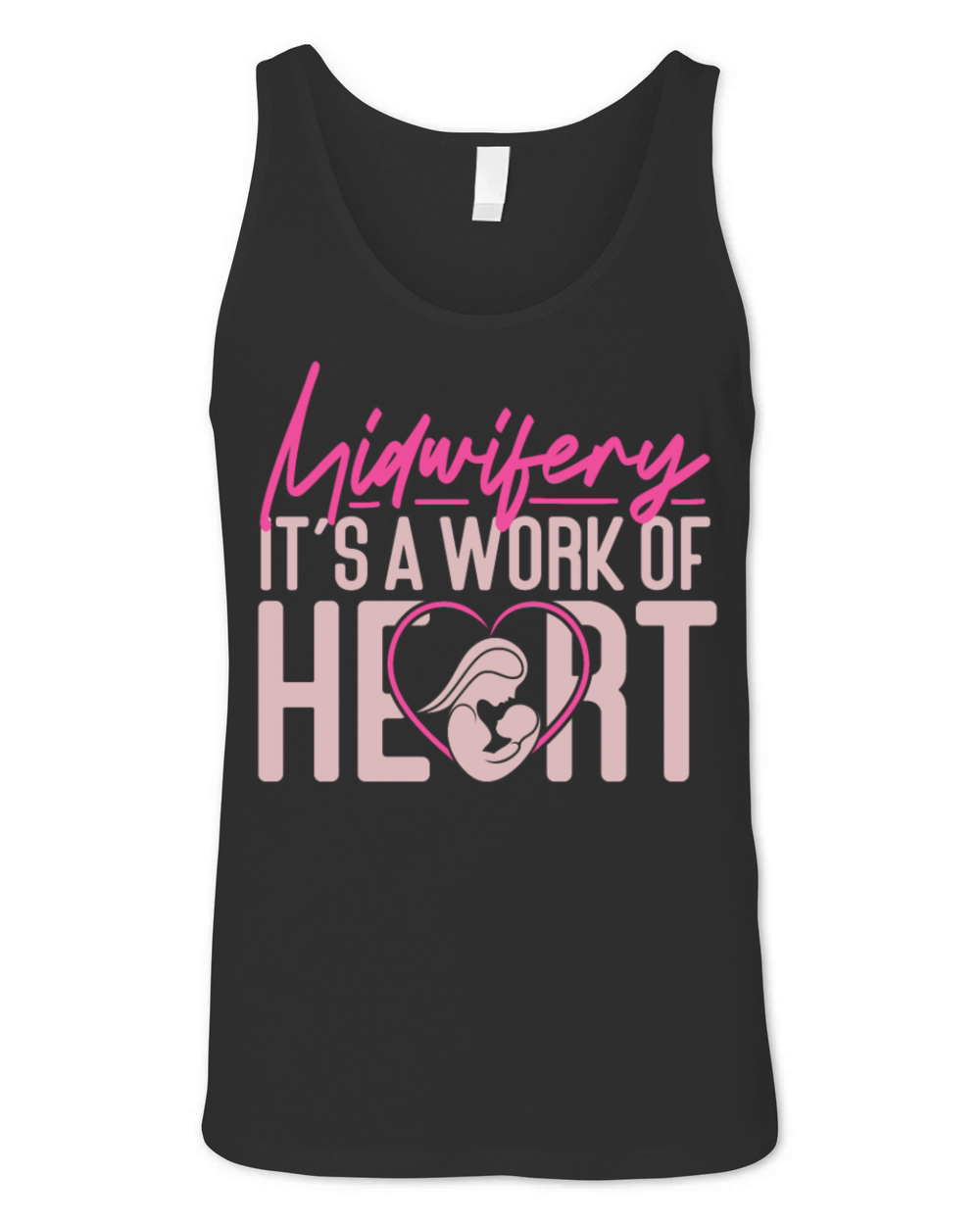 Nurse Midwife Birth Worker Unisex Jersey Tank