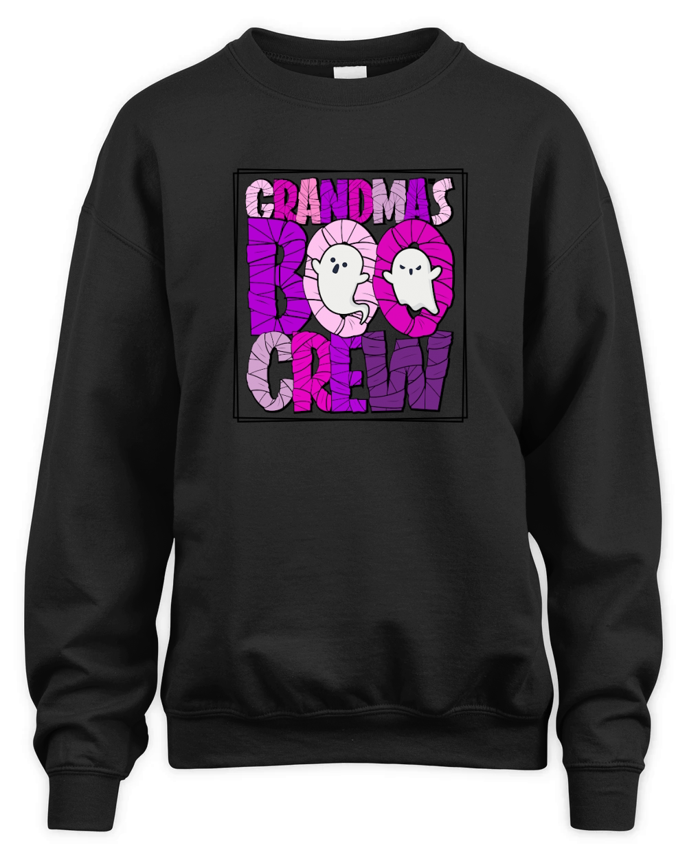 Halloween Sublimation Grandmas Boo Crew Unisex Premium Crewneck Sweatshirt