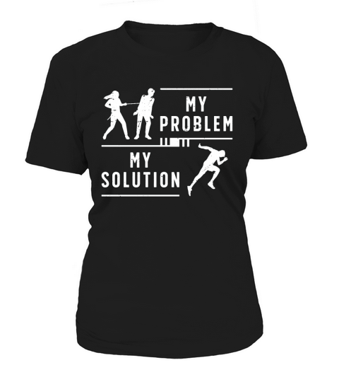 Cross Country Runner My Problem My Pictogram Dad Women's T-Shirt