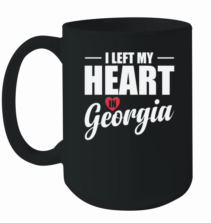 Georgia I Left my Heart in Georgia USA America Ceramic Mug