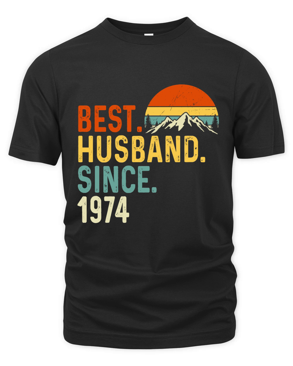 Best Husband Since 1974 Organic Unisex T-shirt