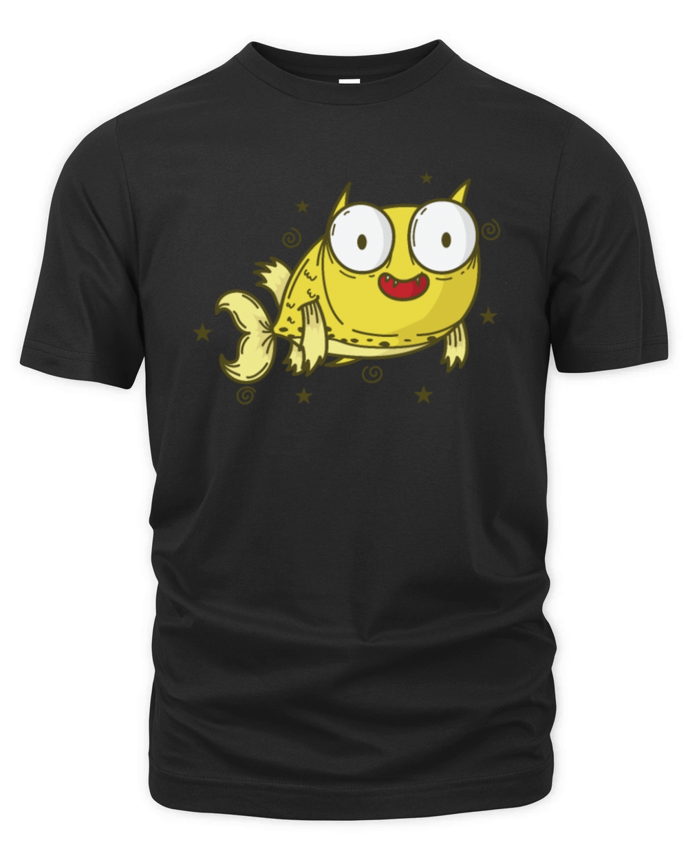 Cowfish with big Eyes Sea or Aquarium Organic Unisex T-shirt