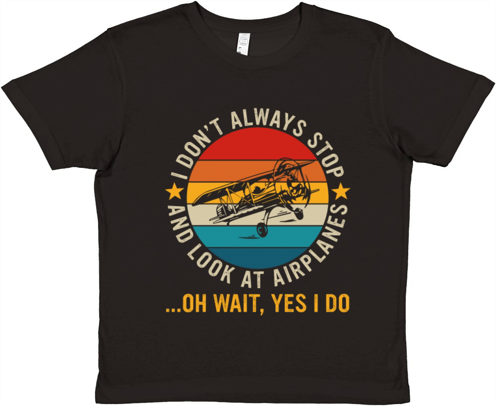 I DONT ALWAYS STOP Premium Kids Crewneck T-shirt