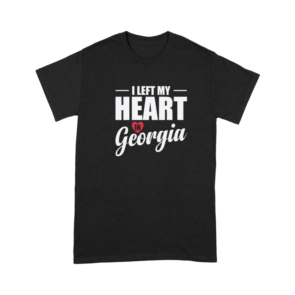 Georgia I Left my Heart in Georgia USA America Premium T-shirt