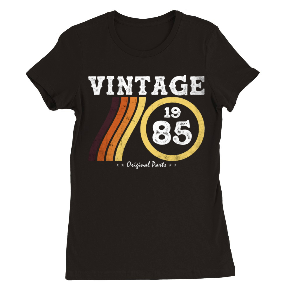 Vintage 1985 - Classic Limited Edition Retro 39 Premium Womens Crewneck T-shirt