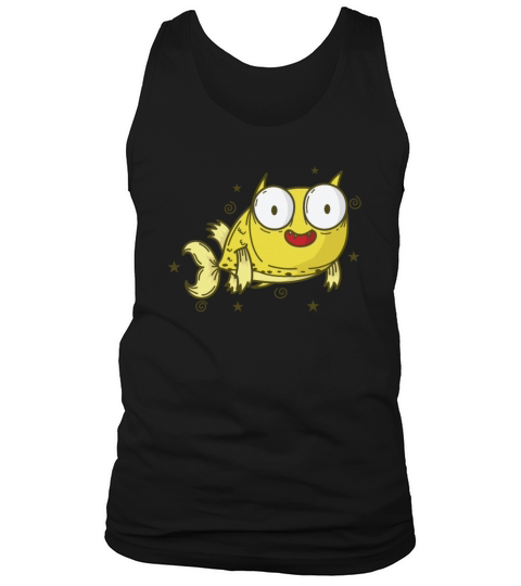 Cowfish with big Eyes Sea or Aquarium Tank Top Unisex