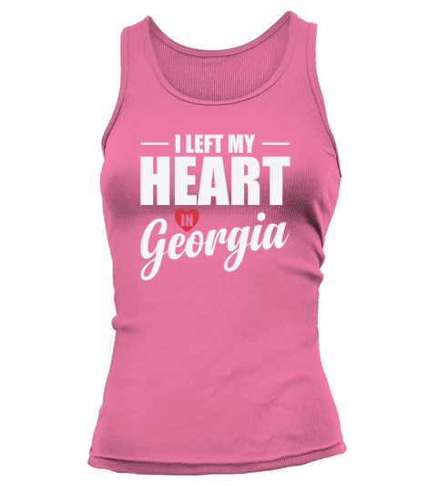 Georgia I Left my Heart in Georgia USA America Tank top Woman