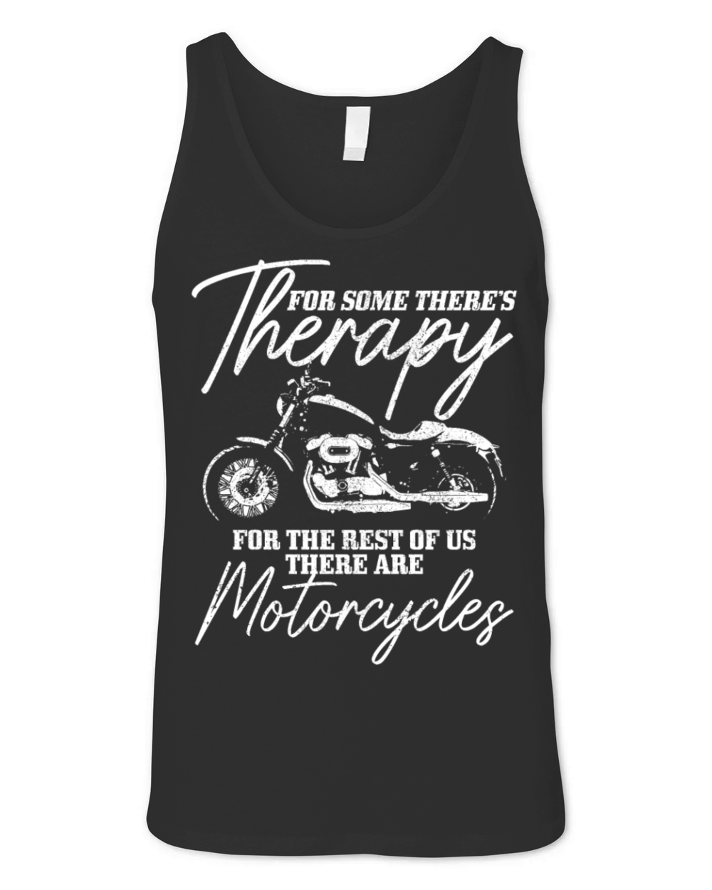 Motorcycle Biker Funny Gift Unisex Jersey Tank
