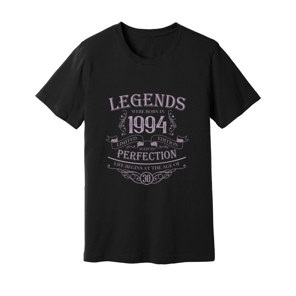 30th Birthday 1994 Vintage Unisex Jersey Tee