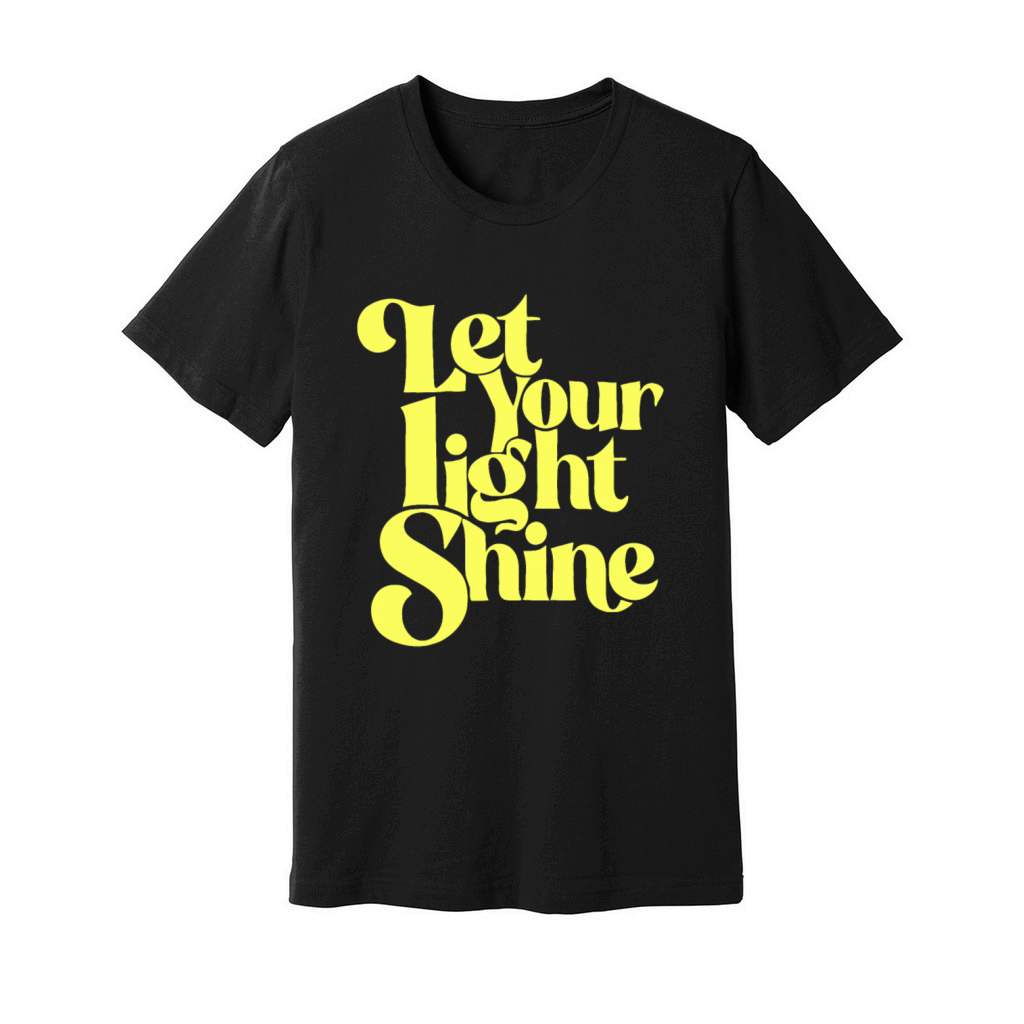 Let Your Light Shine Unisex Jersey Tee