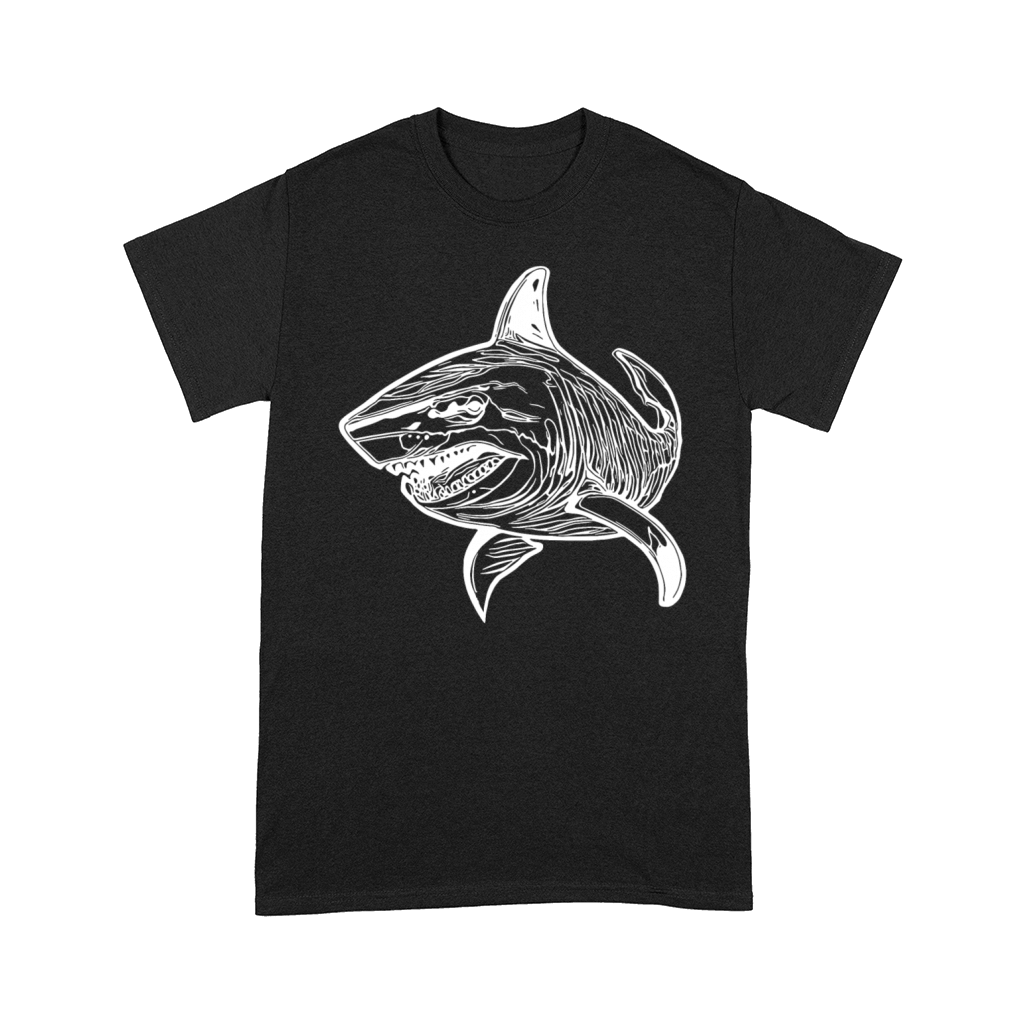 Large Vintage Deep-sea Shark With Sharp Teeth Comfort T-shirt