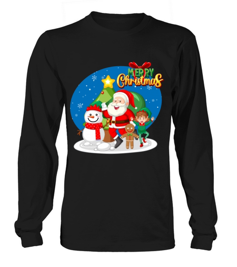 Merry Christmas Long sleeved Unisex
