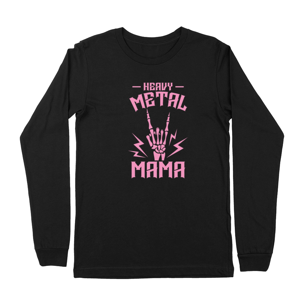 Heavy Metal Mom Music Band Genre Premium Long Sleeve