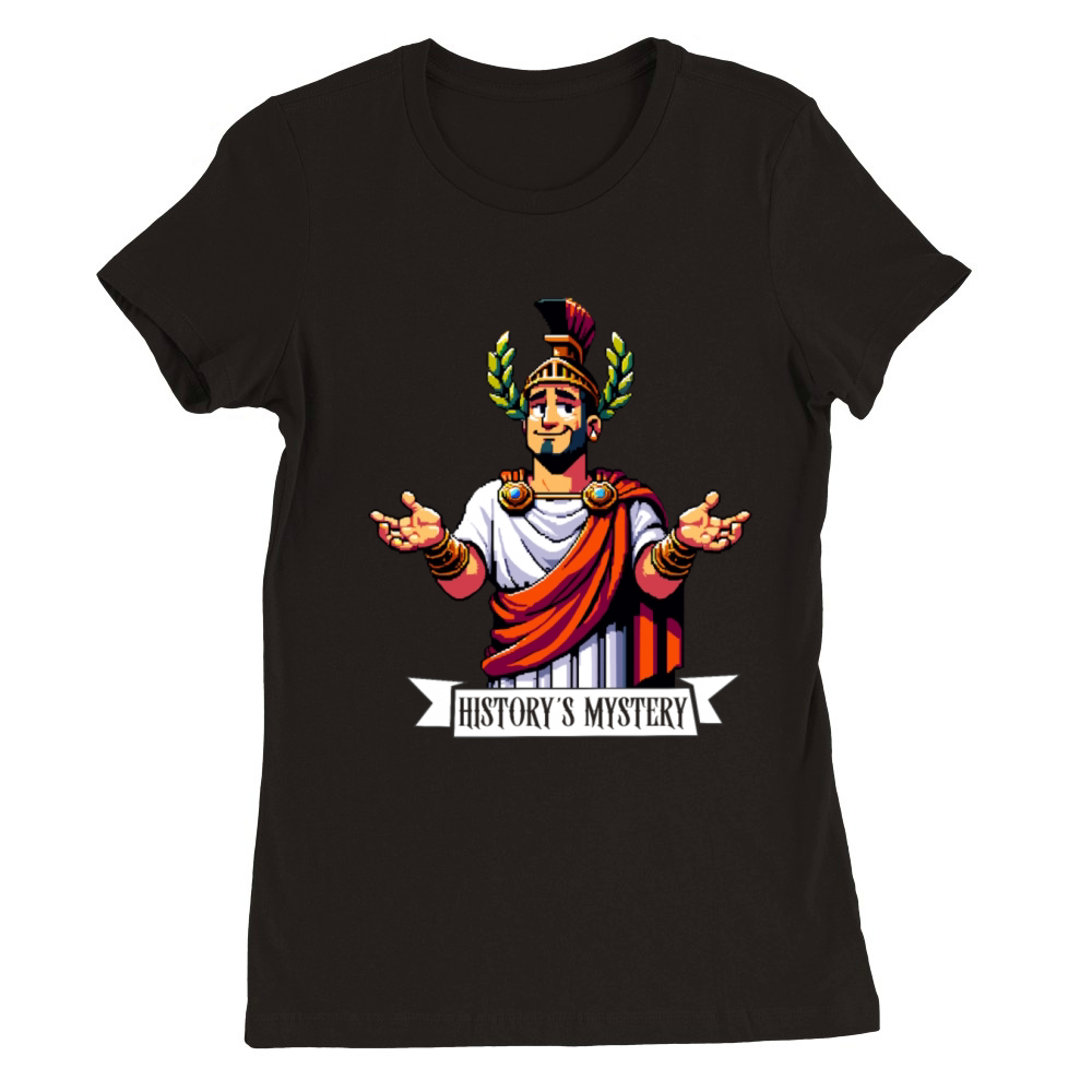 Julius Caesar Roman History Roman Empire Gladiator Premium Womens Crewneck T-shirt