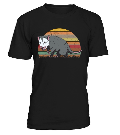Opossum Retro Possum Vintage T-Shirt Unisex