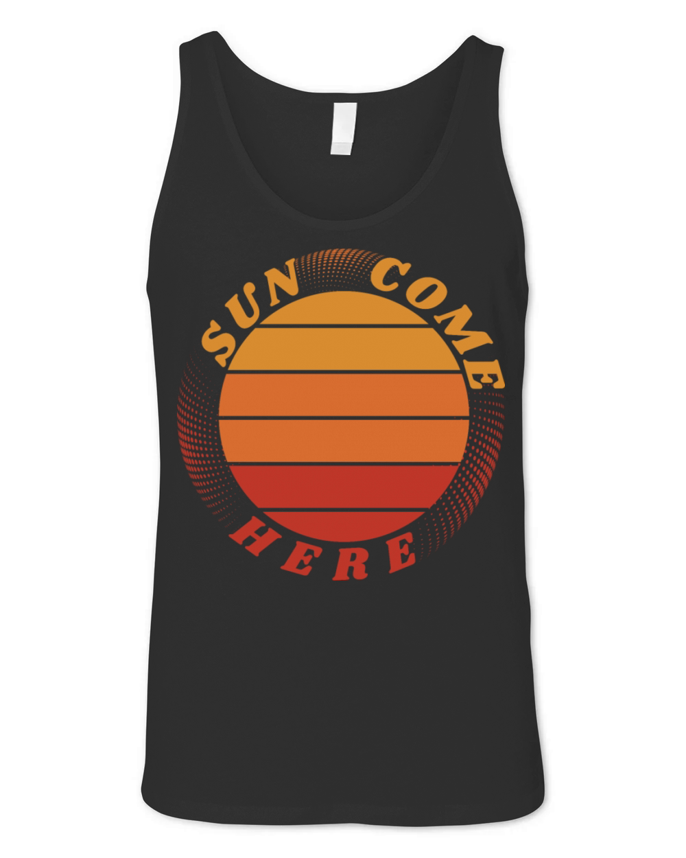 Sun come here Unisex Jersey Tank