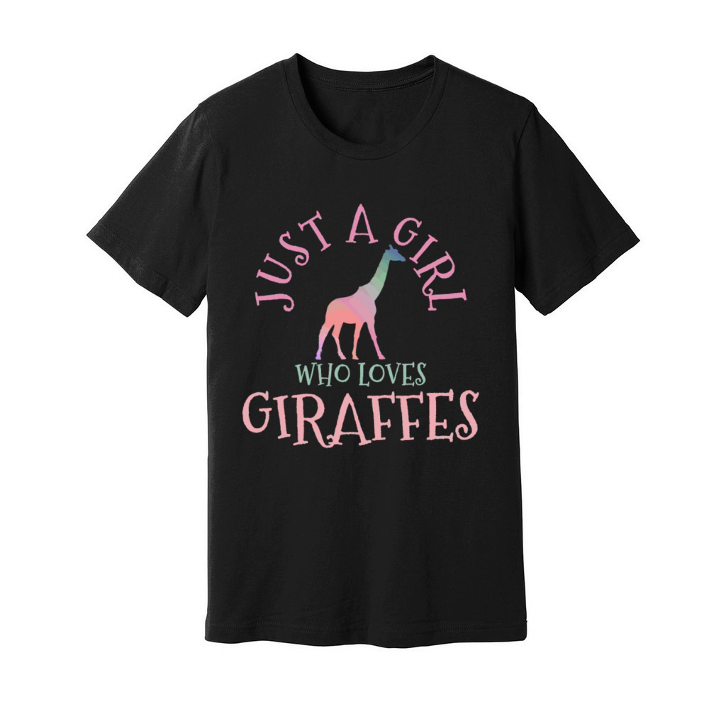 Giraffe Animal Gift Unisex Jersey Tee