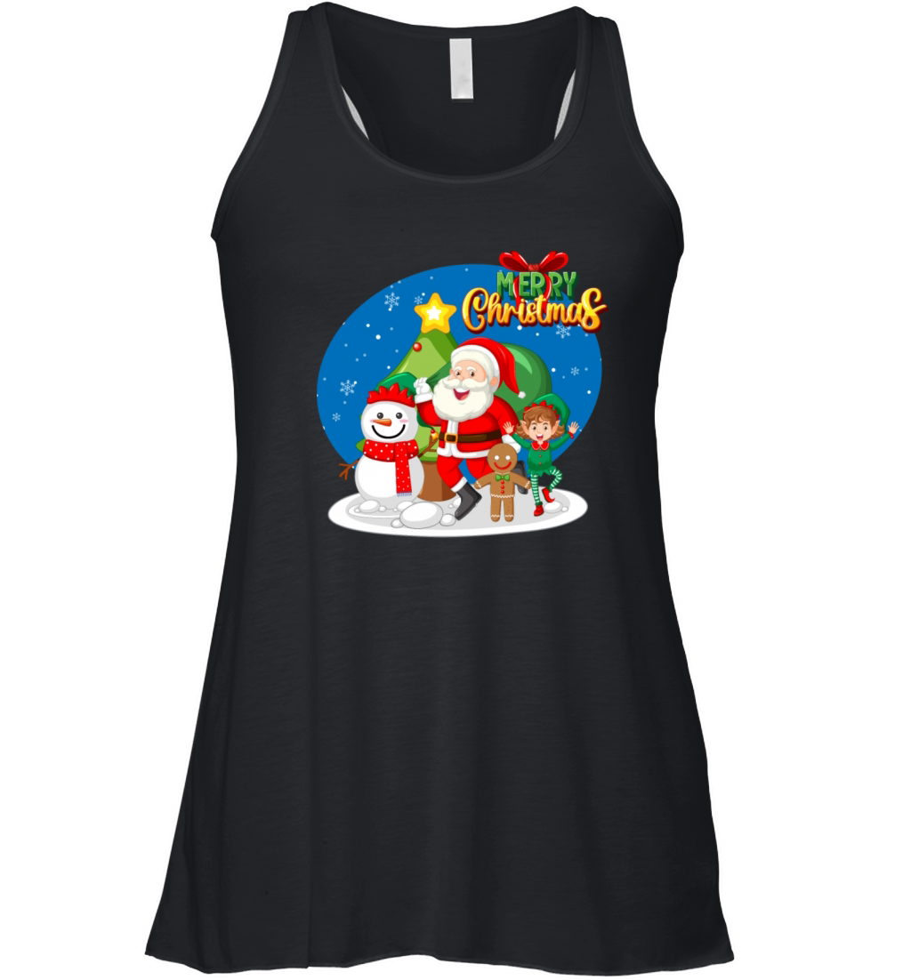 Merry Christmas Women's Flowy Tank Top
