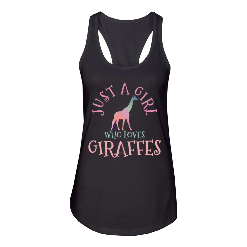 Giraffe Animal Gift Women's Racerback Tank