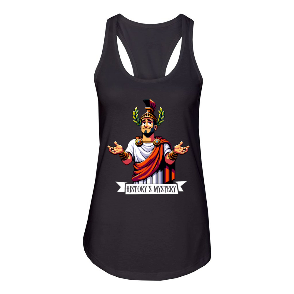 Julius Caesar Roman History Roman Empire Gladiator Women's Racerback Tank