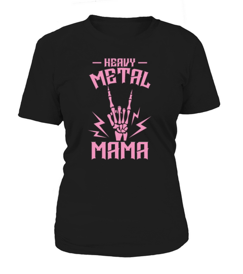 Heavy Metal Mom Music Band Genre Women's T-Shirt
