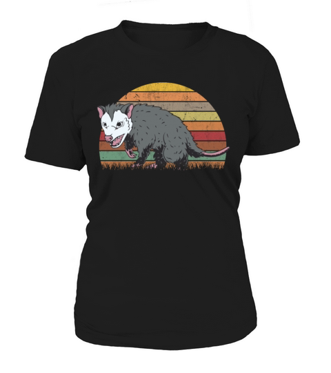Opossum Retro Possum Vintage Women's T-Shirt