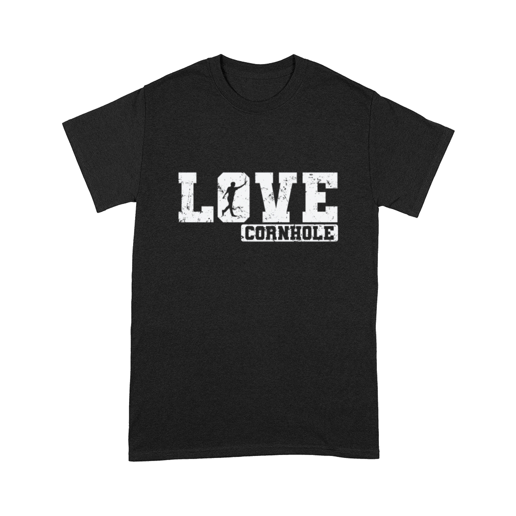 Love Cornhole Game Hobby Comfort T-shirt