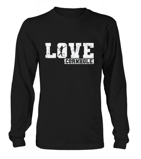 Love Cornhole Game Hobby Long sleeved Unisex