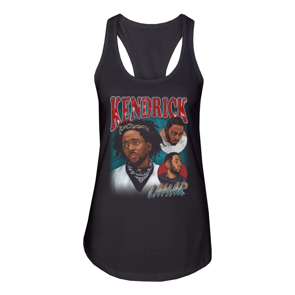 Vintage 90s Bootleg Design Women's Racerback Tank