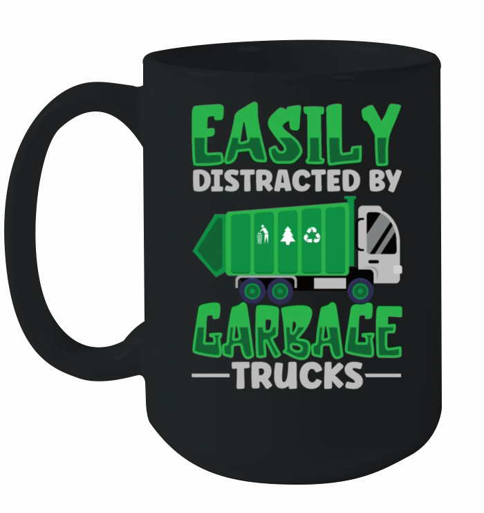Garbage Trucks Recycling Garbage Truck Driver Ceramic Mug