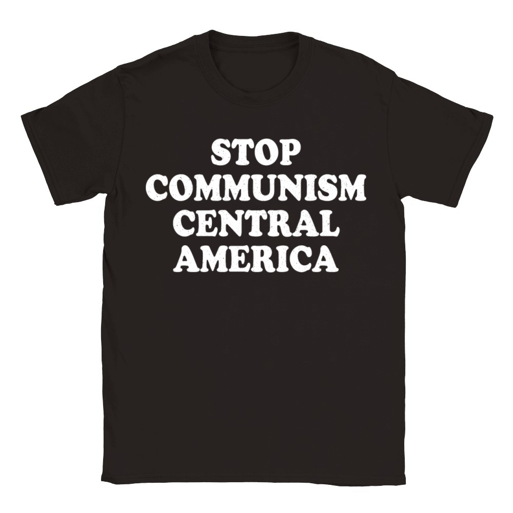 Stop Communism Central America Classic Kids Crewneck T-shirt