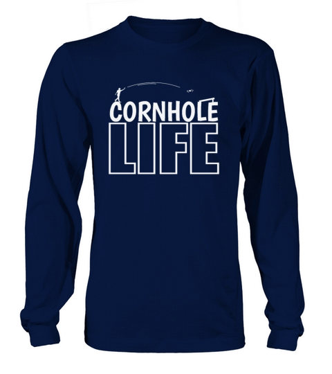 Cornhole Life Game Free Time Hobby Long sleeved Unisex