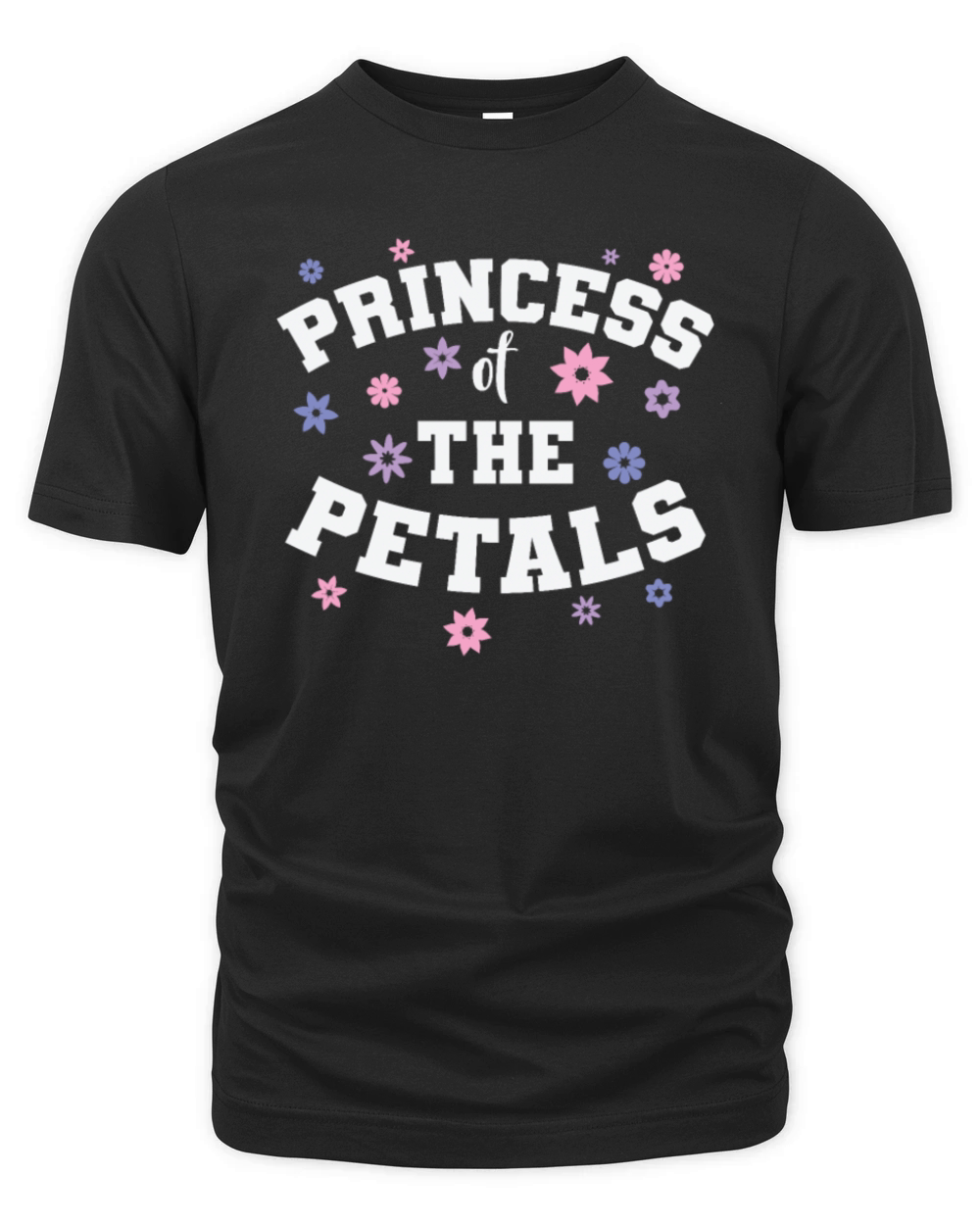 Princess of the Petals Flower Girl Wedding Organic Unisex T-shirt