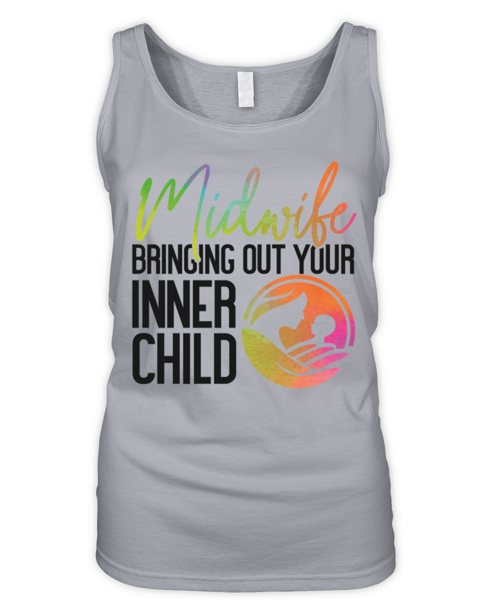 Nurse Midwife Birth Worker Pun Organic Women's Tank Top