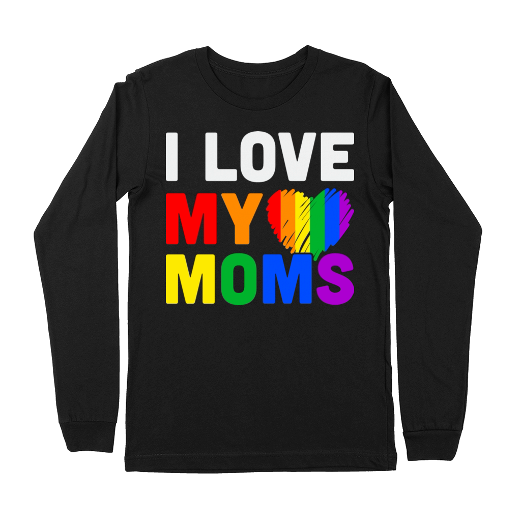 Rainbow Gay Funny T-shirt Gift idea Premium Long Sleeve