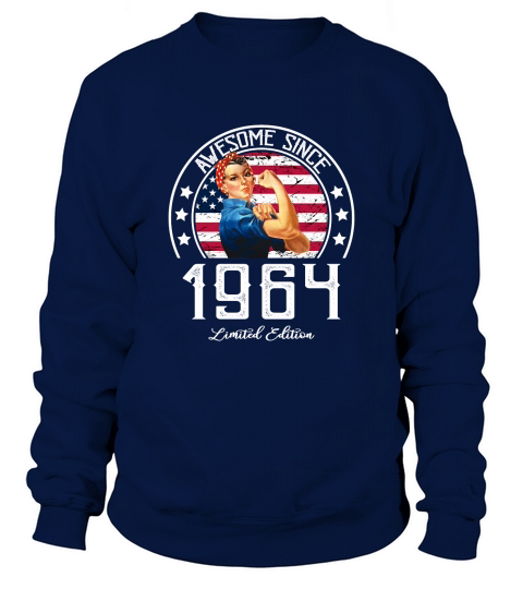 Awesome Since Vintage 1964 Limited Edition Sweatshirt Unisex