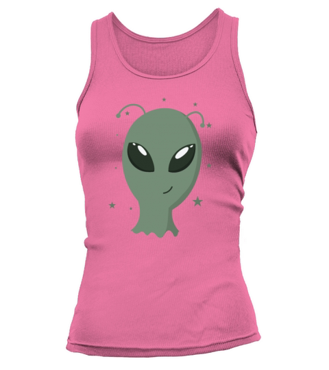 Alien with Antenna Ears Tank top Woman