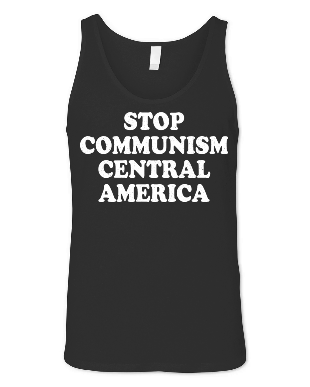 Stop Communism Central America Unisex Jersey Tank