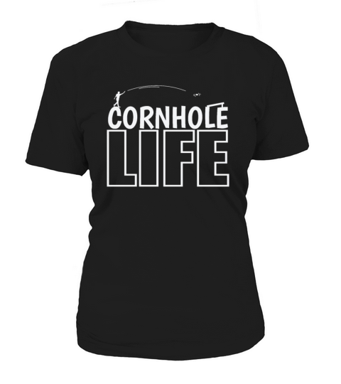 Cornhole Life Game Free Time Hobby Women's T-Shirt