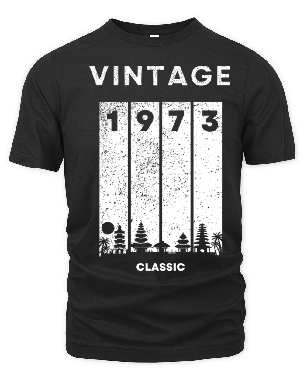 Vintage 1973 Birthday T-Shirt Collection Organic Unisex T-shirt