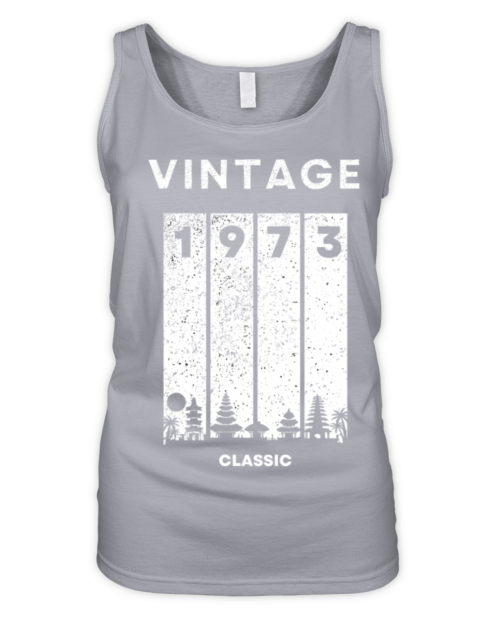 Vintage 1973 Birthday T-Shirt Collection Organic Women's Tank Top