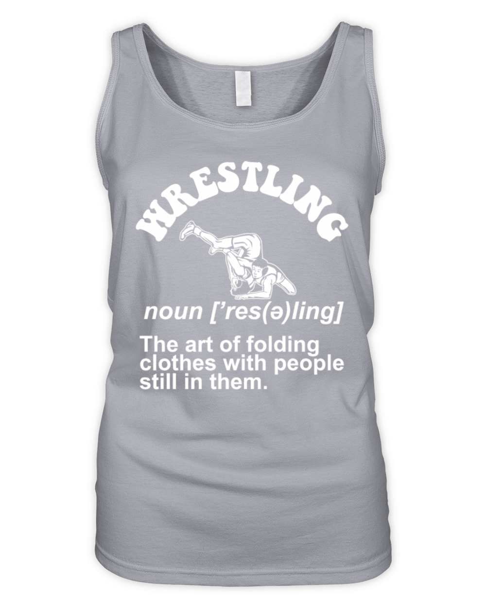 Wrestling Definition Pro Wrestler Fan Wrestling Organic Women's Tank Top