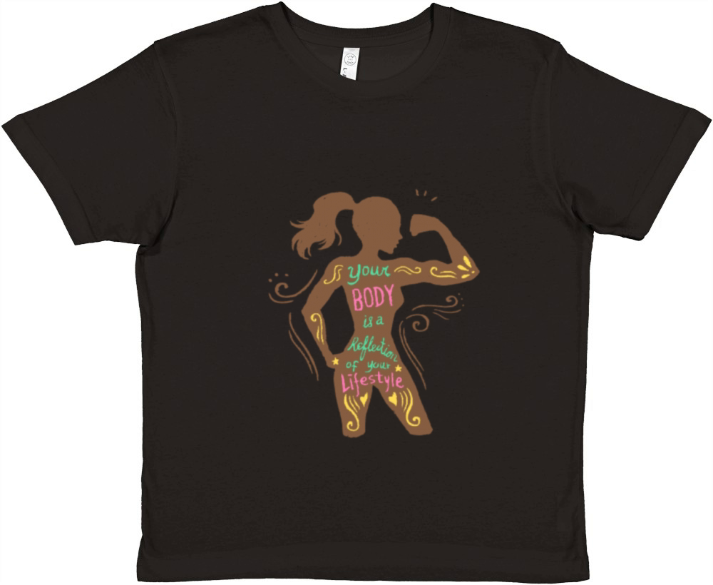 Your body Premium Kids Crewneck T-shirt