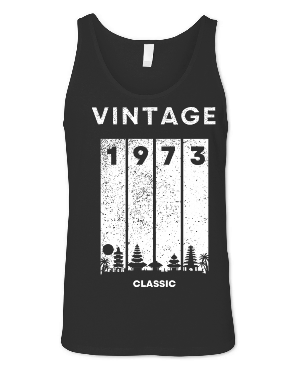 Vintage 1973 Birthday T-Shirt Collection Unisex Jersey Tank