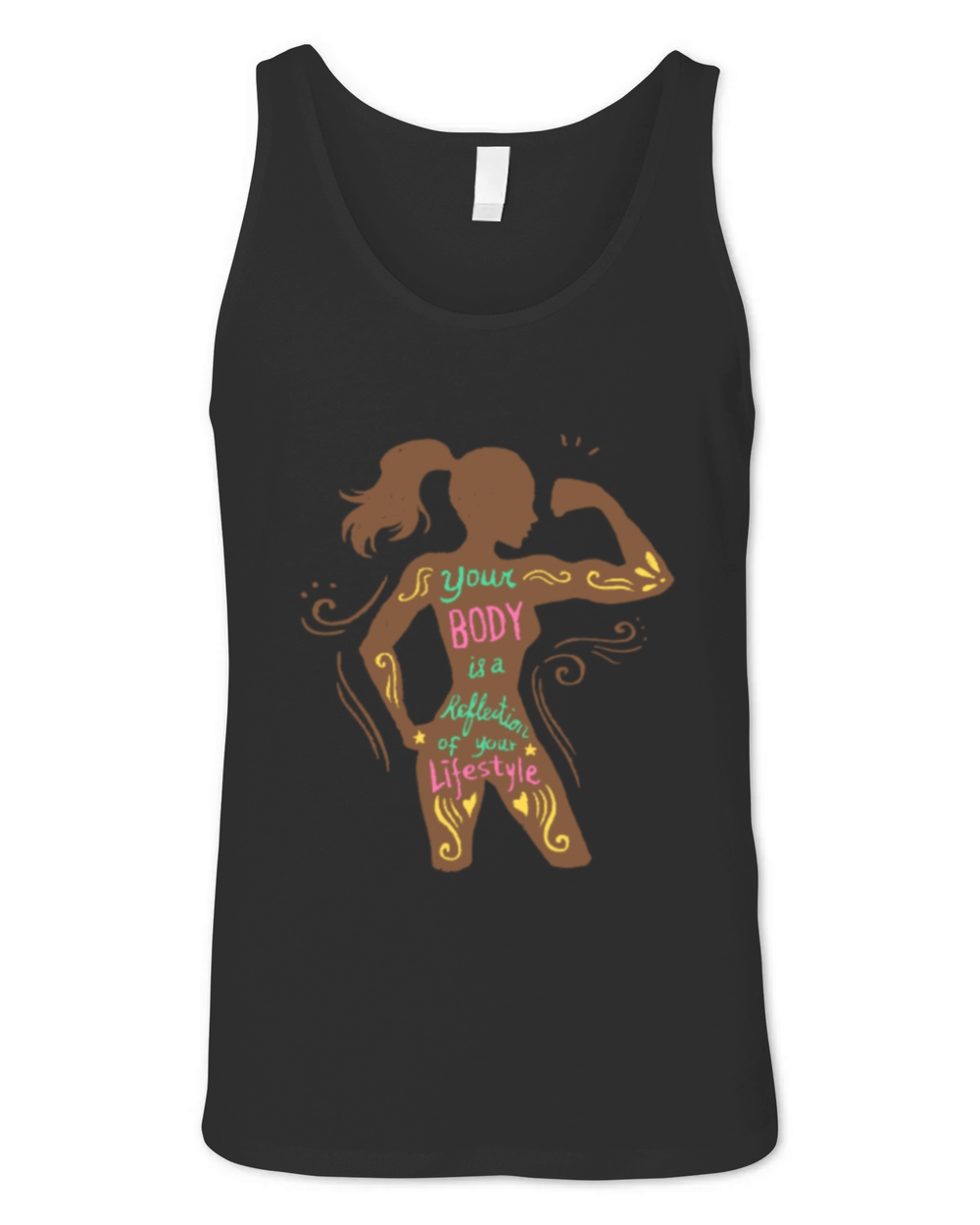Your body Unisex Jersey Tank