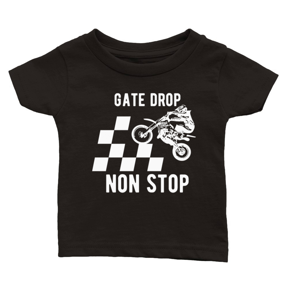 gate drop non stop Classic Baby Crewneck T-shirt