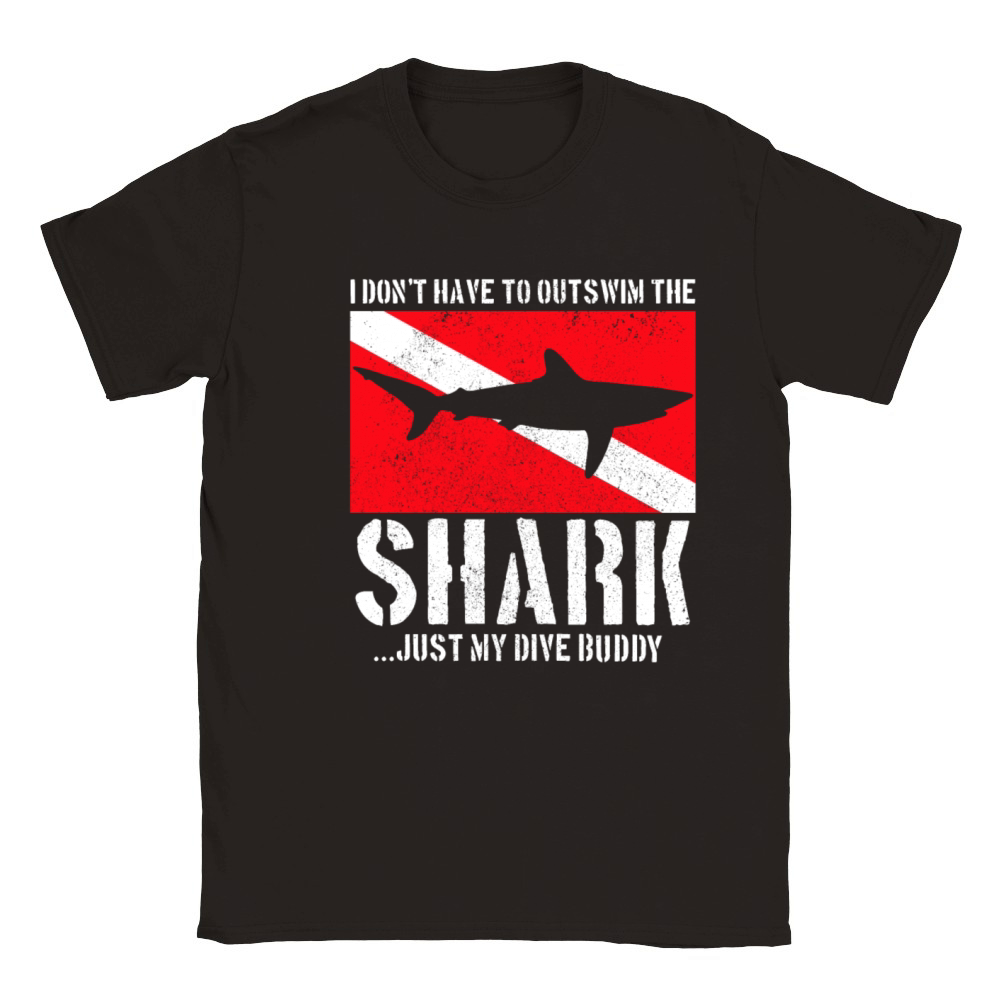 Scuba Diving Funny Vintage Diver Gift Classic Kids Crewneck T-shirt