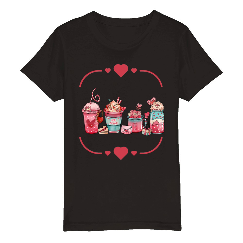 Be Mine Organic Kids Crewneck T-shirt