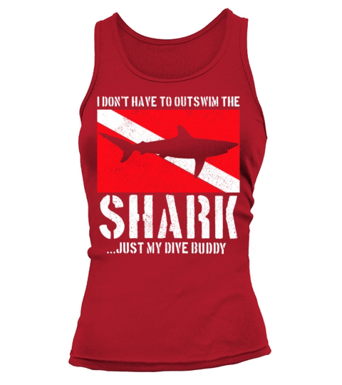 Scuba Diving Funny Vintage Diver Gift Tank top Woman